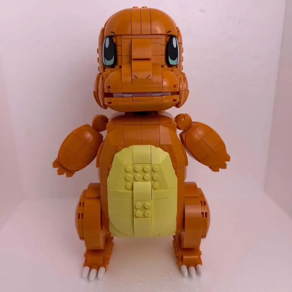 Mega Construx Pokemon Jumbo Charmander Building Set (750 Pieces)
